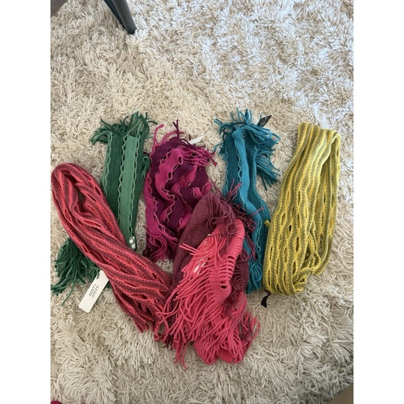 Bundle Lot Of 6 SCARF COWL INFINITY BOHEMIAN WOMEN - Picture 4 of 6